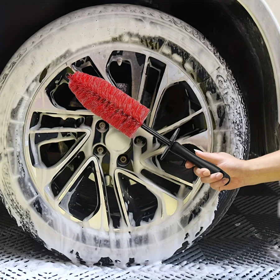 Soft Bristle Car Wheel and Rim Cleaning Brush