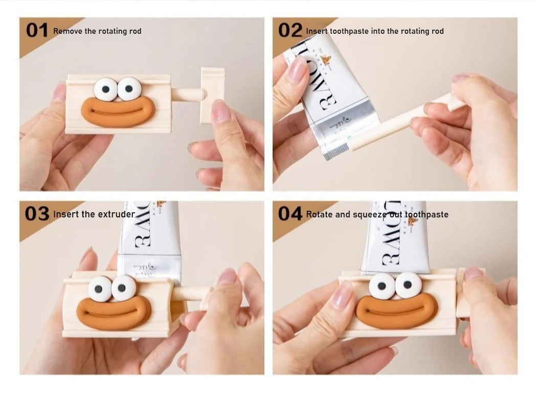 Funny Cartoon Toothpaste Tube Squeezer
