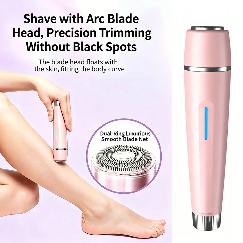 3-in-1 Waterproof Electric Shaver and Bikini Trimmer for Women