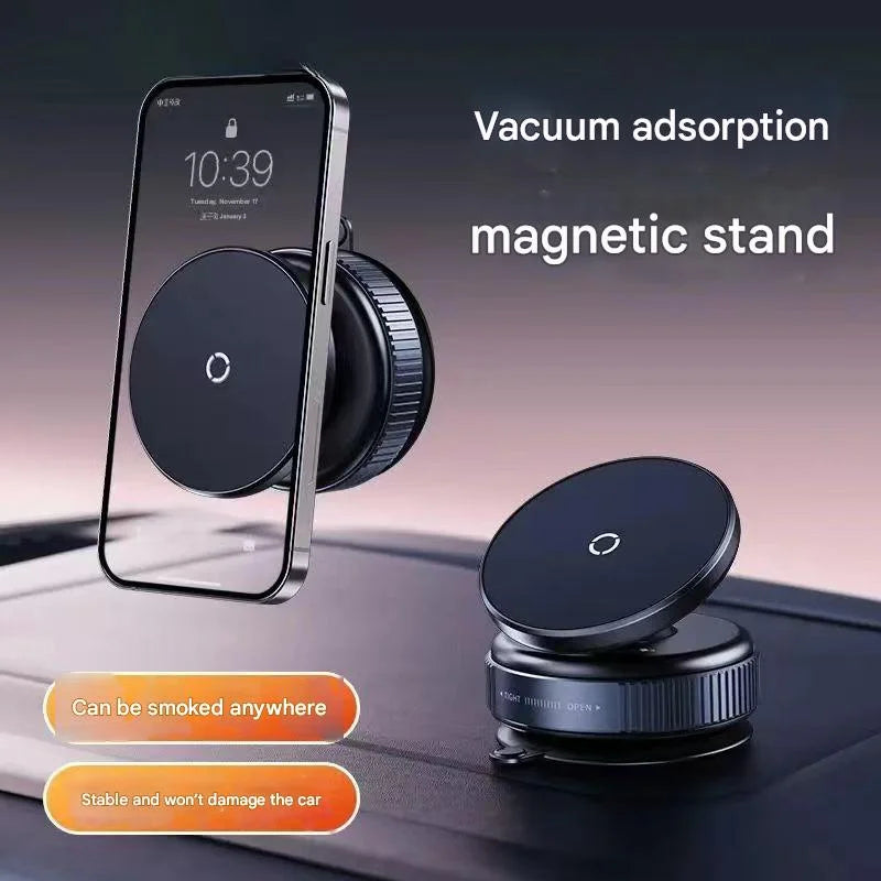 Magnetic Suction Car Phone Mount for Dashboard Navigation - 2