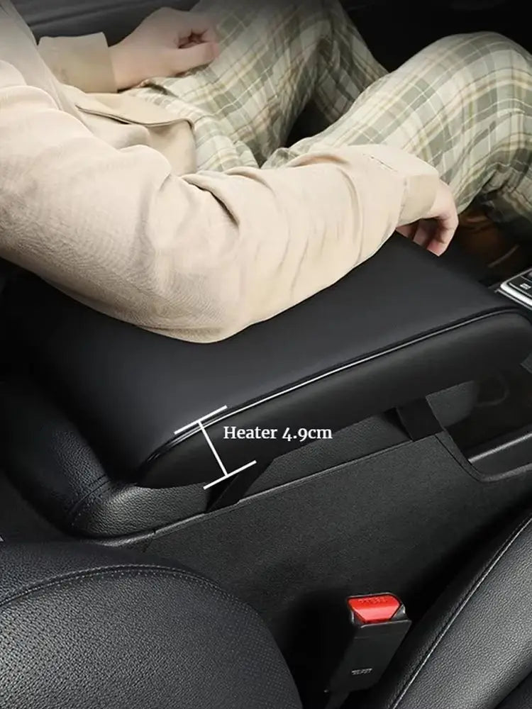 Universal Car Center Console Armrest Heightening Cushion - 8