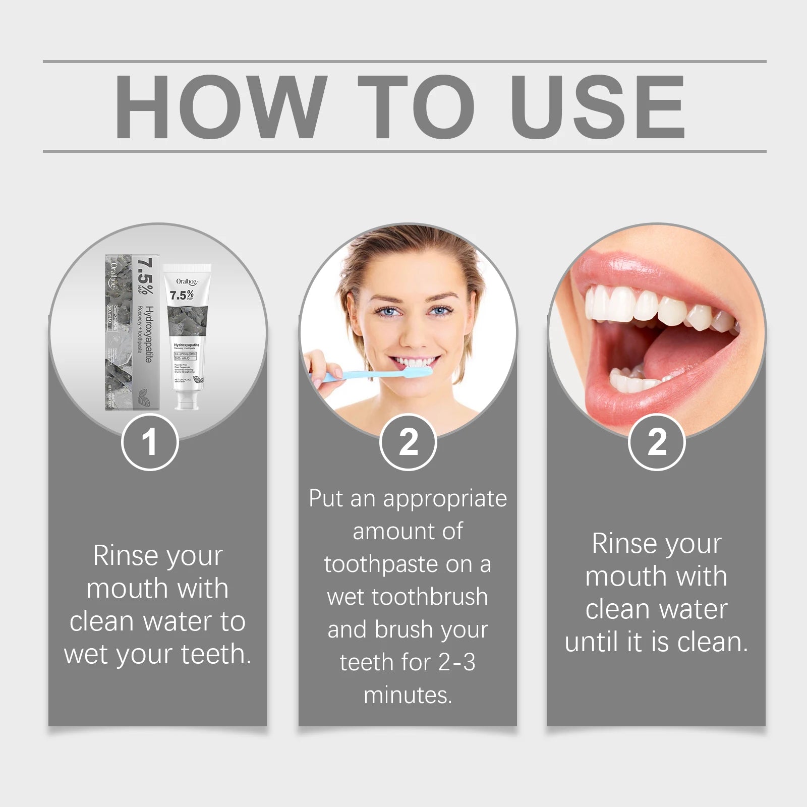 7.5% Hydroxyapatite Enamel Repair & Whitening Toothpaste - 17