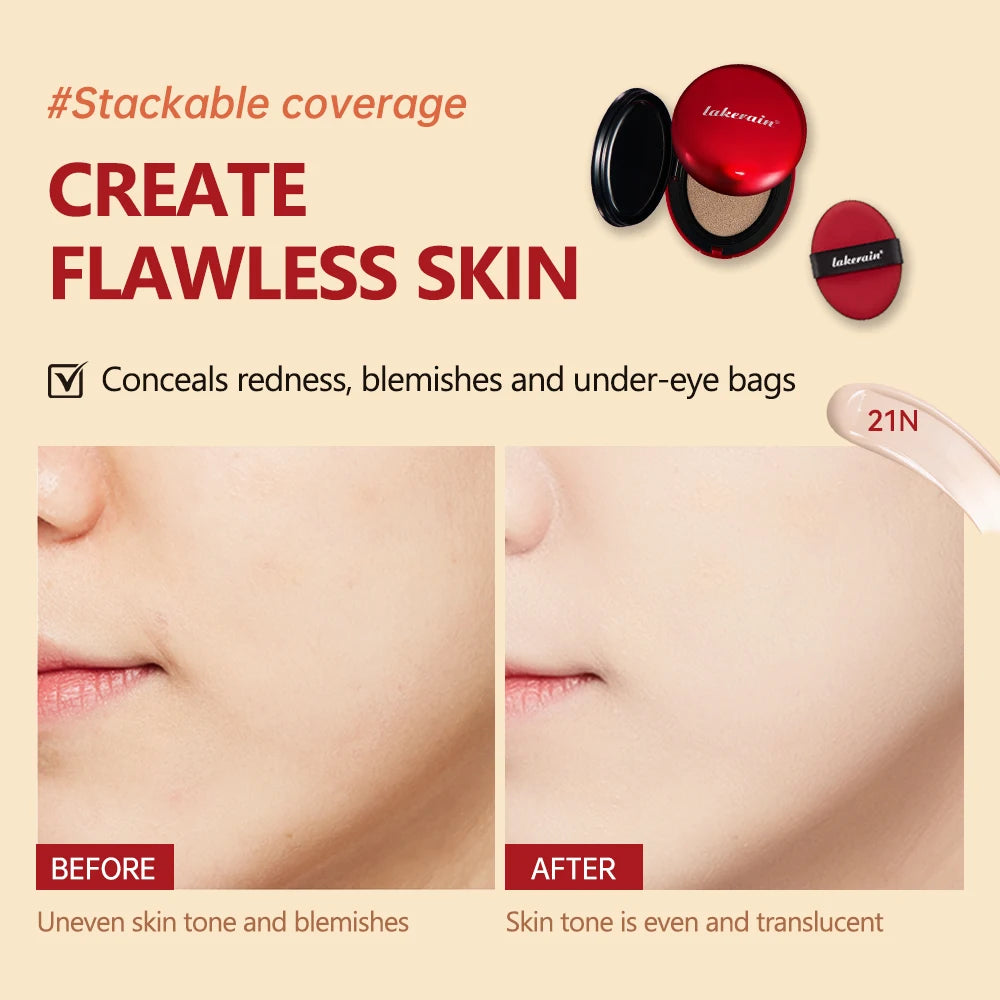 Long-Wear Semi-Matte Cushion Foundation with SPF - 5