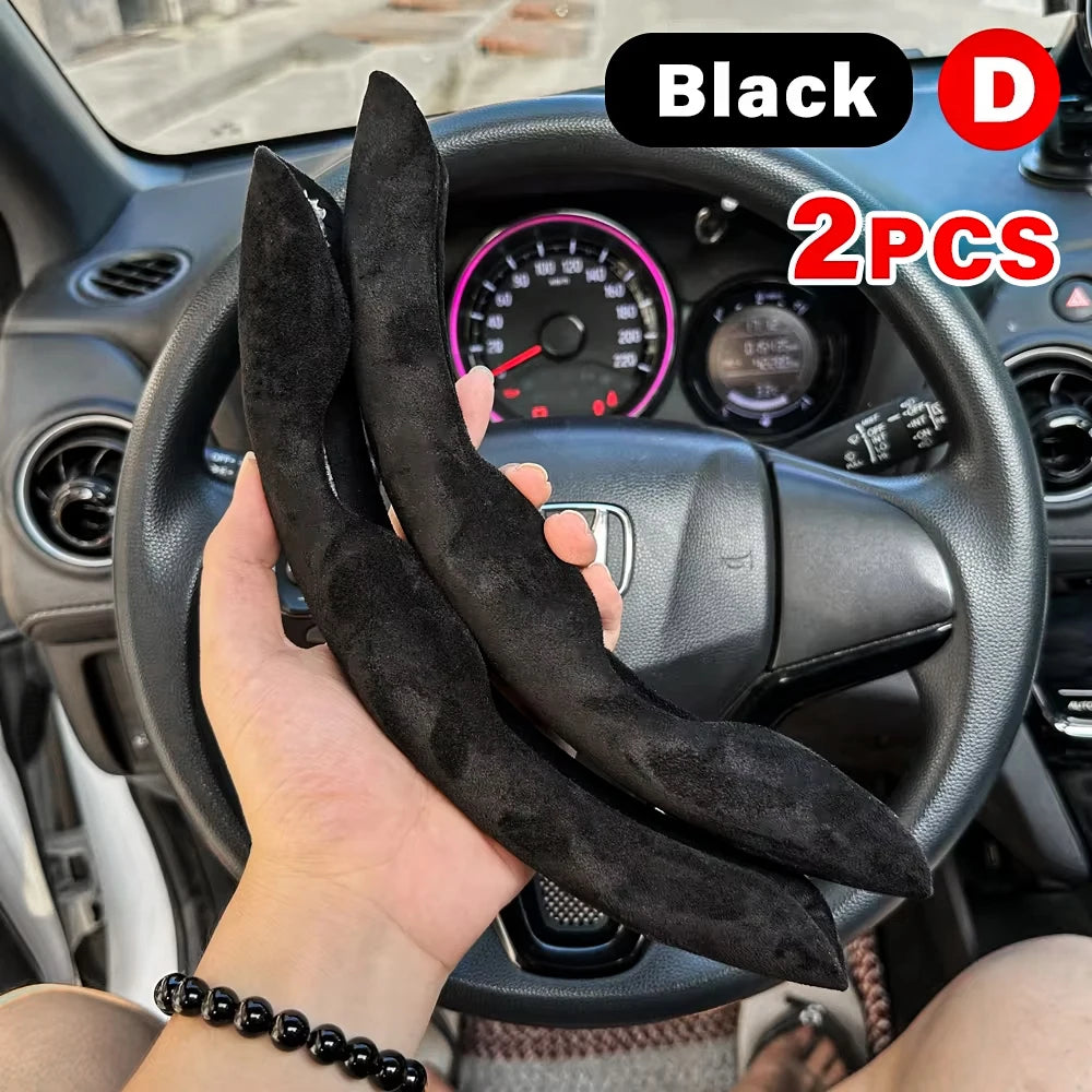 Winter Plush Car Steering Wheel Cover - 22