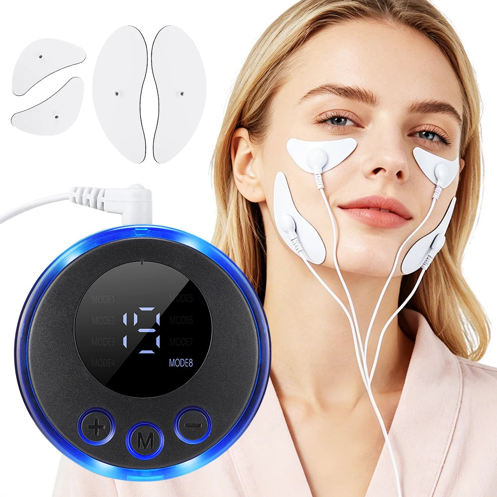 Electric Facial and Eye Massager for Skin Tightening - 1