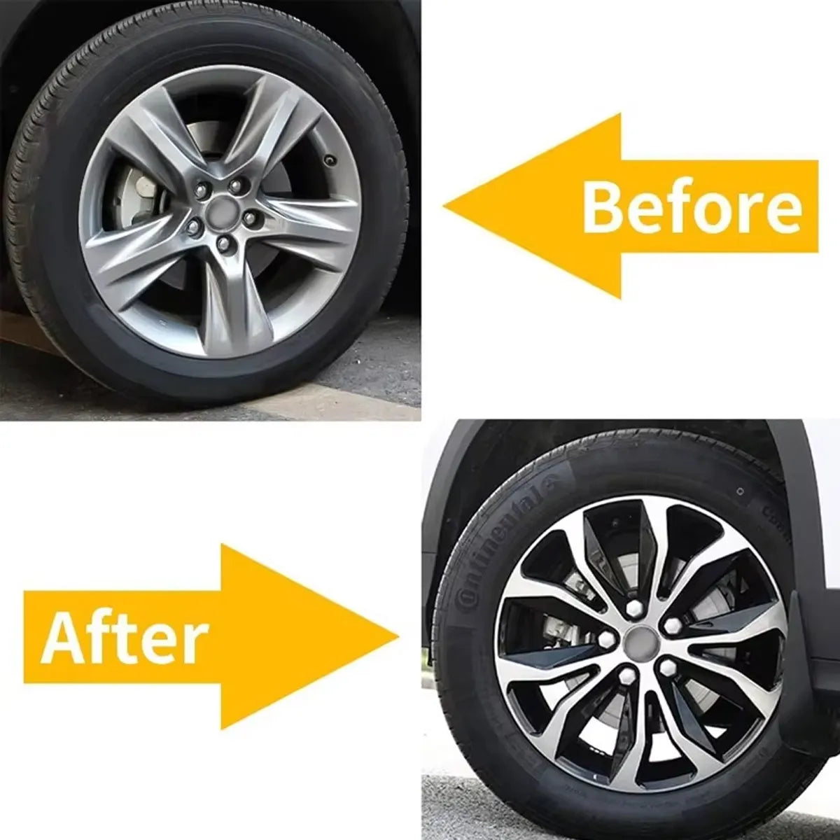 Protective Wheel Lug Nut Covers for Car Tire Hubs - 3