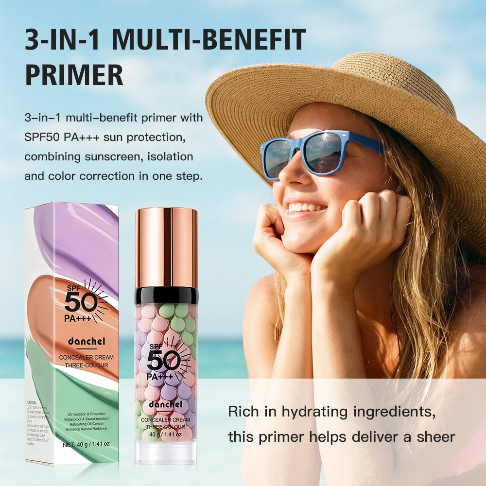 3-Color Correcting Face Primer with SPF 50