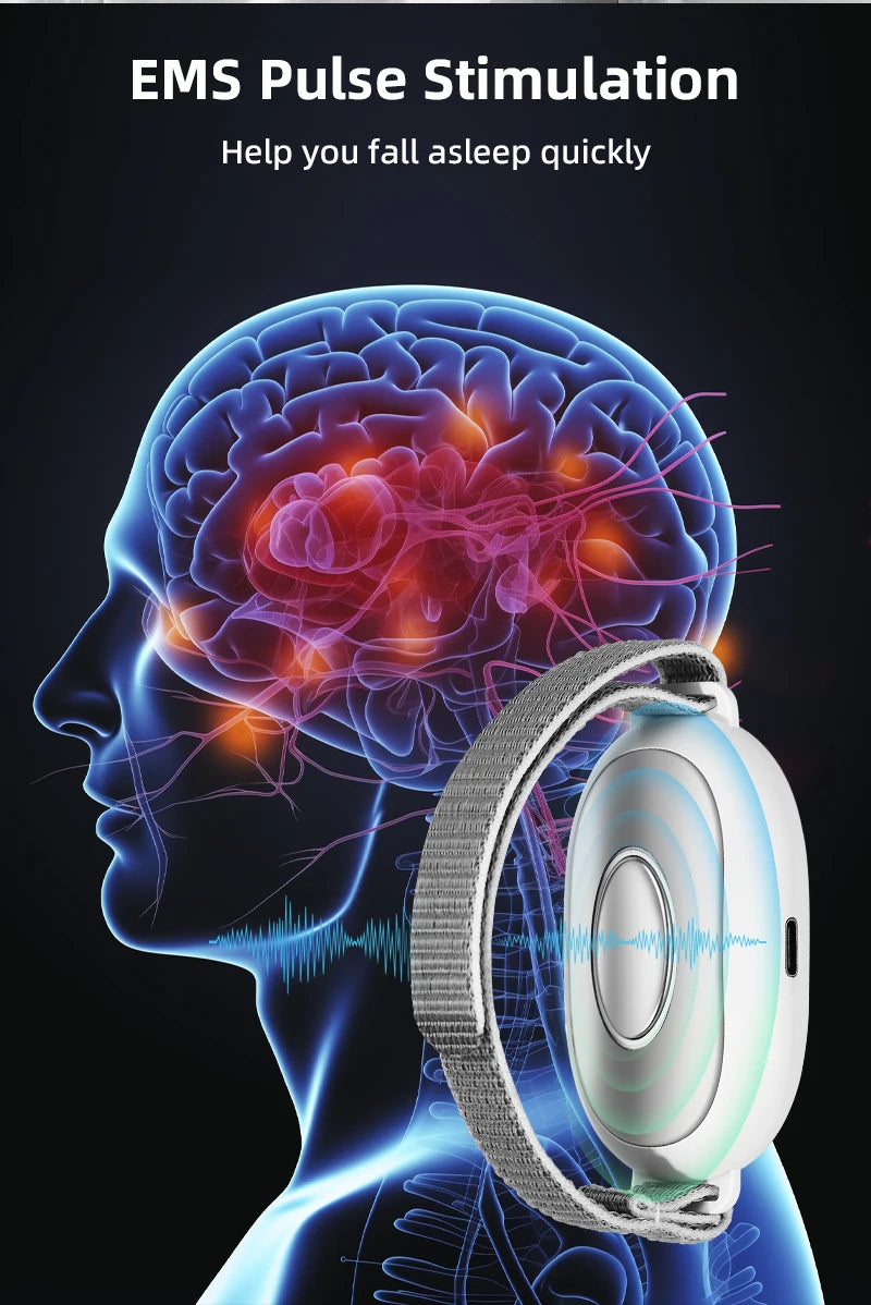Microcurrent Handheld Sleep Aid and Stress Relief Device