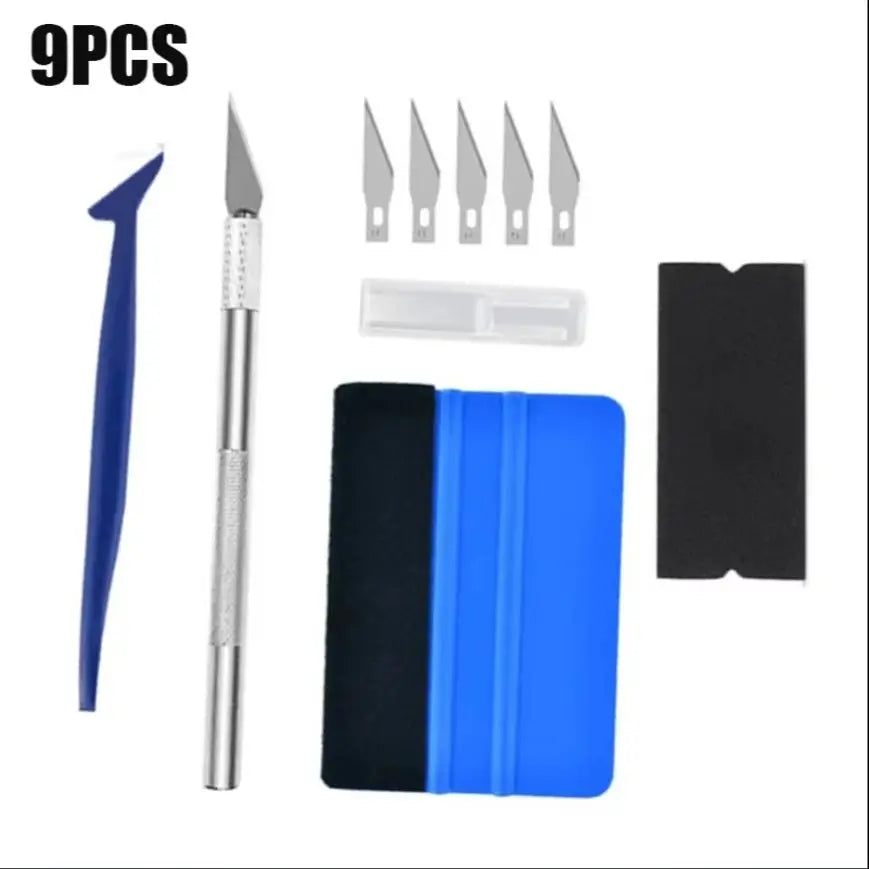 Professional Vinyl Wrap Application Tool Kit - 1