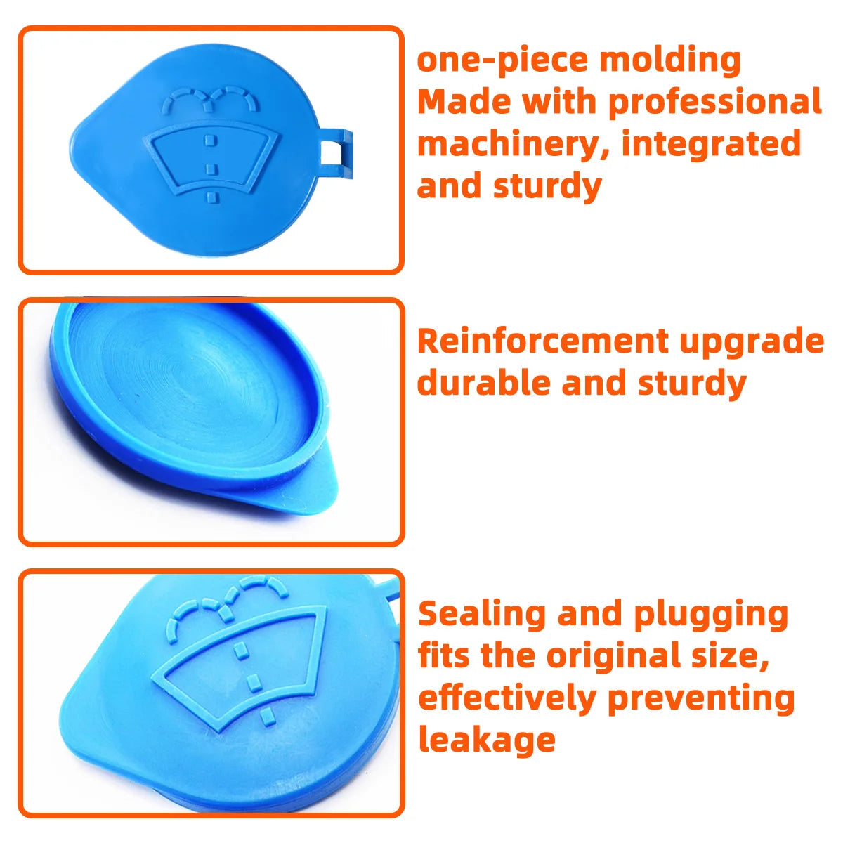 Windshield Wiper Washer Fluid Reservoir Cap for Ford Focus MK3 - 4