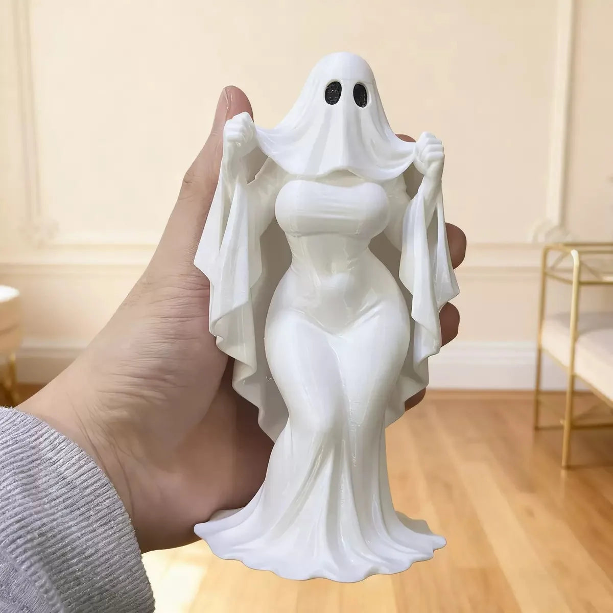 Halloween Ghost Lady Decorative Figurine