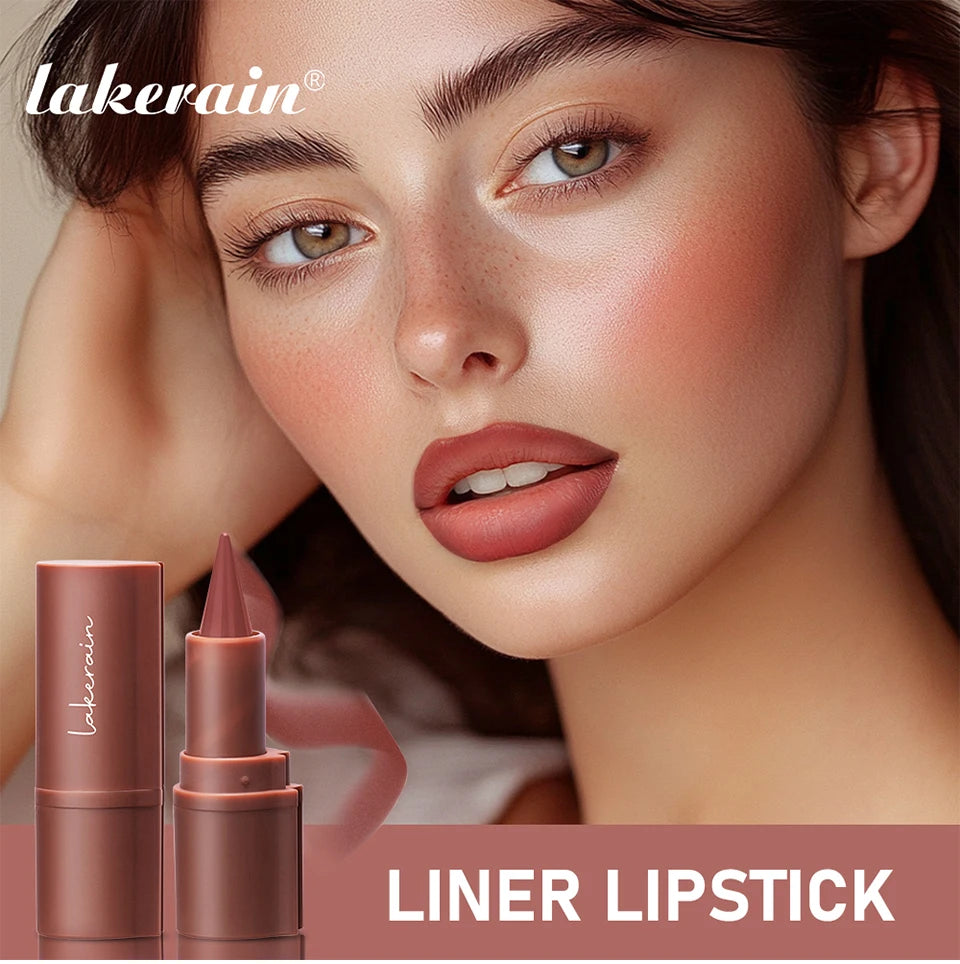 2-in-1 Long-Lasting Matte Lipstick and Lip Liner - 7