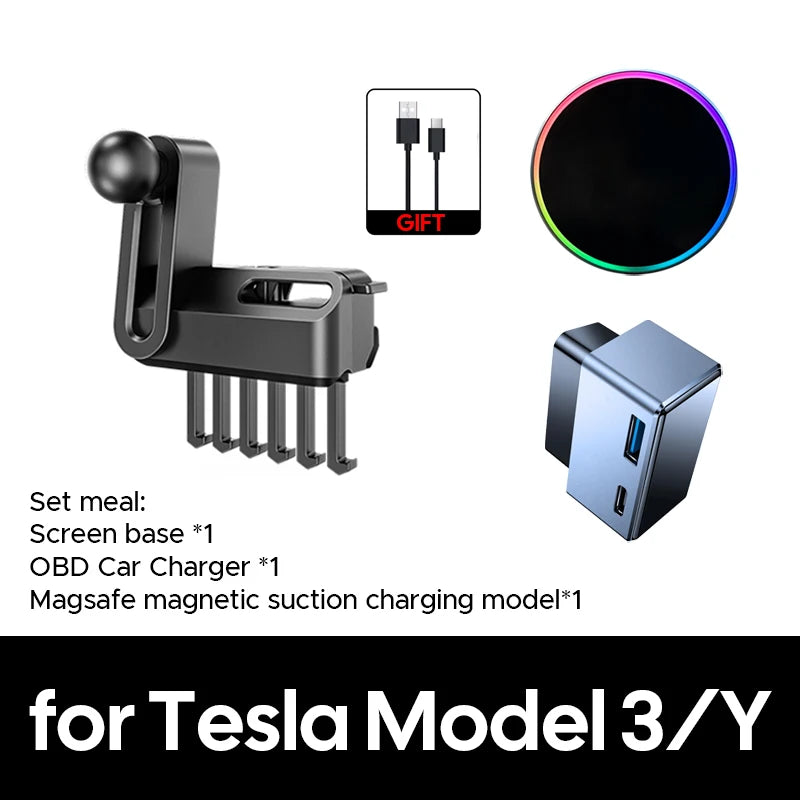 Dashboard Phone Mount Base for Tesla Model 3 and Model Y