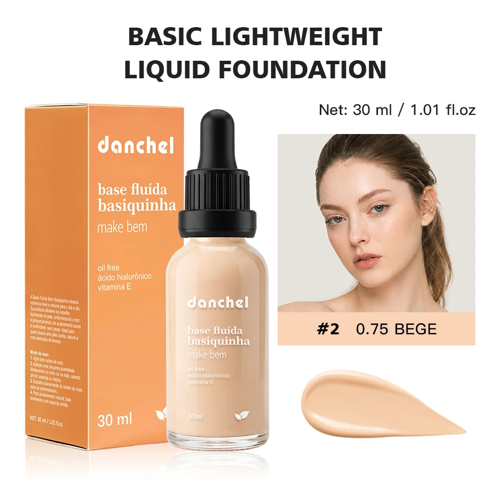 Matte Lightweight Liquid Foundation for Natural Pore-Minimizing Coverage - 24