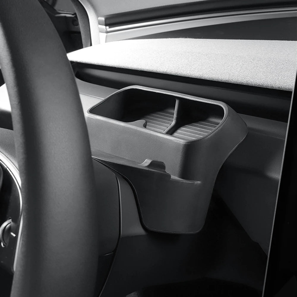 Steering Wheel Phone and Sunglasses Holder for Tesla - 10