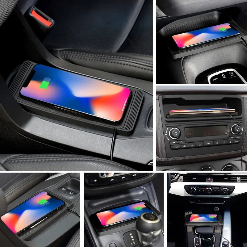 Fast Wireless Car Charging Pad for Smartphones - 8