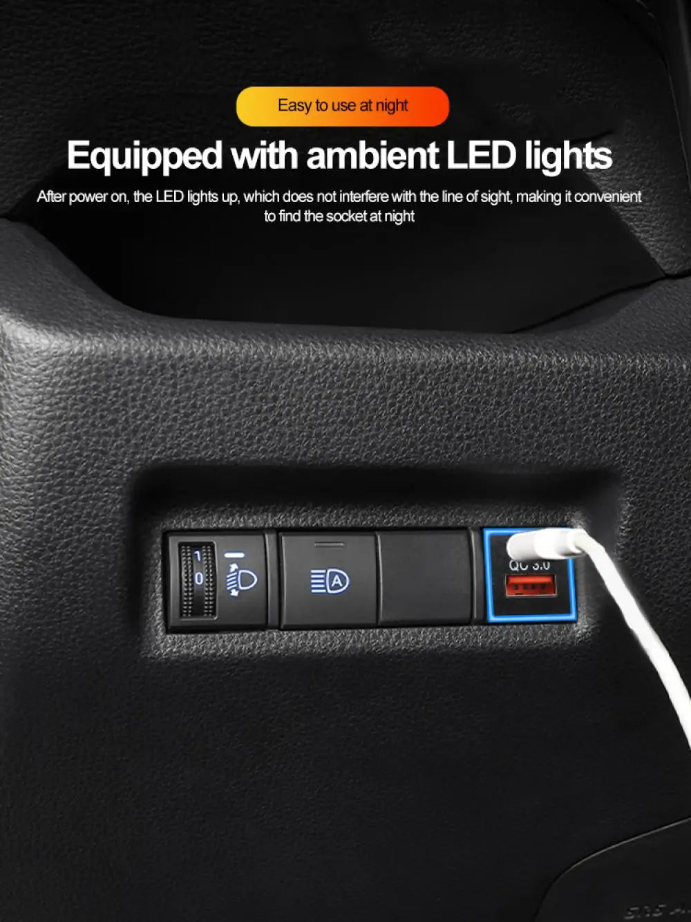 Dual Port Fast Car Charger for Toyota - 11