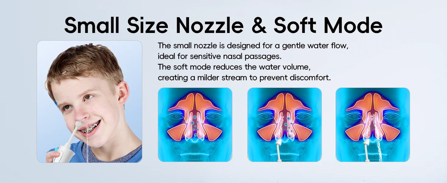 Electric Nasal Irrigator and Sinus Rinse System - 14