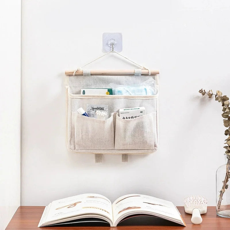 Wall Mounted Hanging Storage Organizer for Bedroom and Dorm - 8