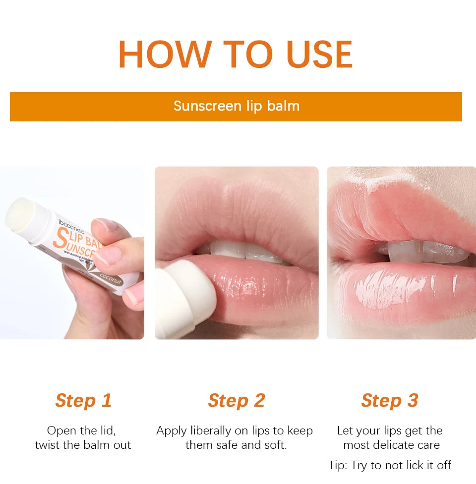SPF 30 Sunscreen Moisturizing Lip Balm