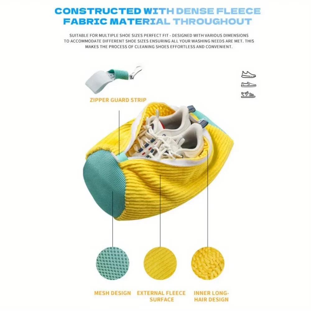 Protective Shoe Laundry Bag for Washing Machines