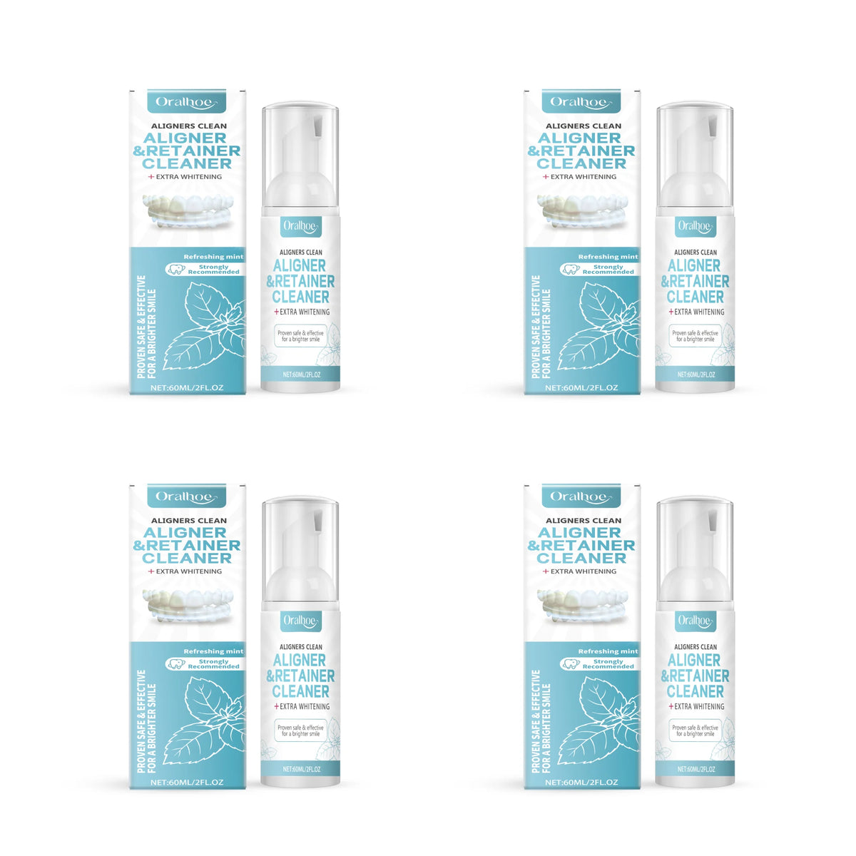 Foaming Aligner and Retainer Cleaner