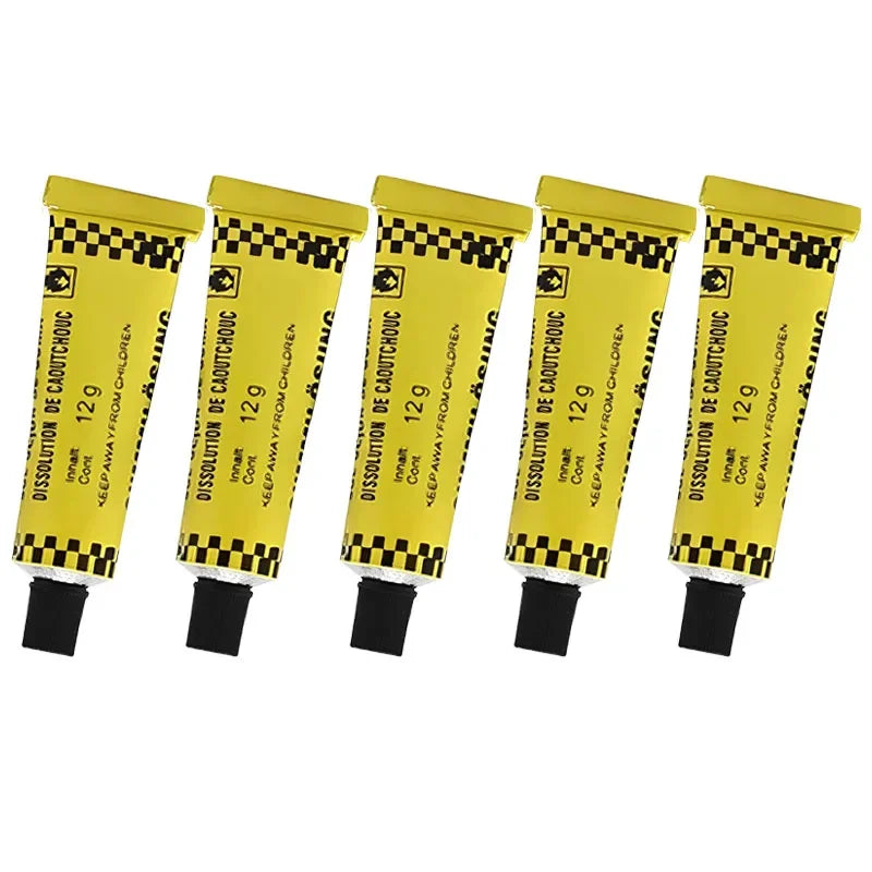 Rubber Cement Tire Repair Glue for Bicycle and Motorcycle Tubes - 14