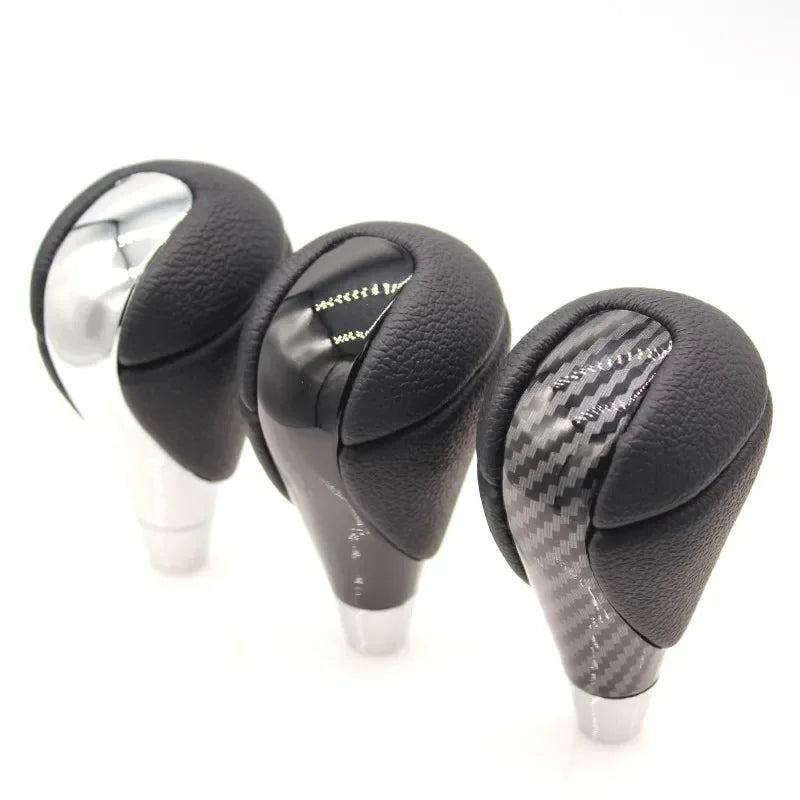 Leather and Wood Grain Gear Shift Knob for Lexus and Toyota