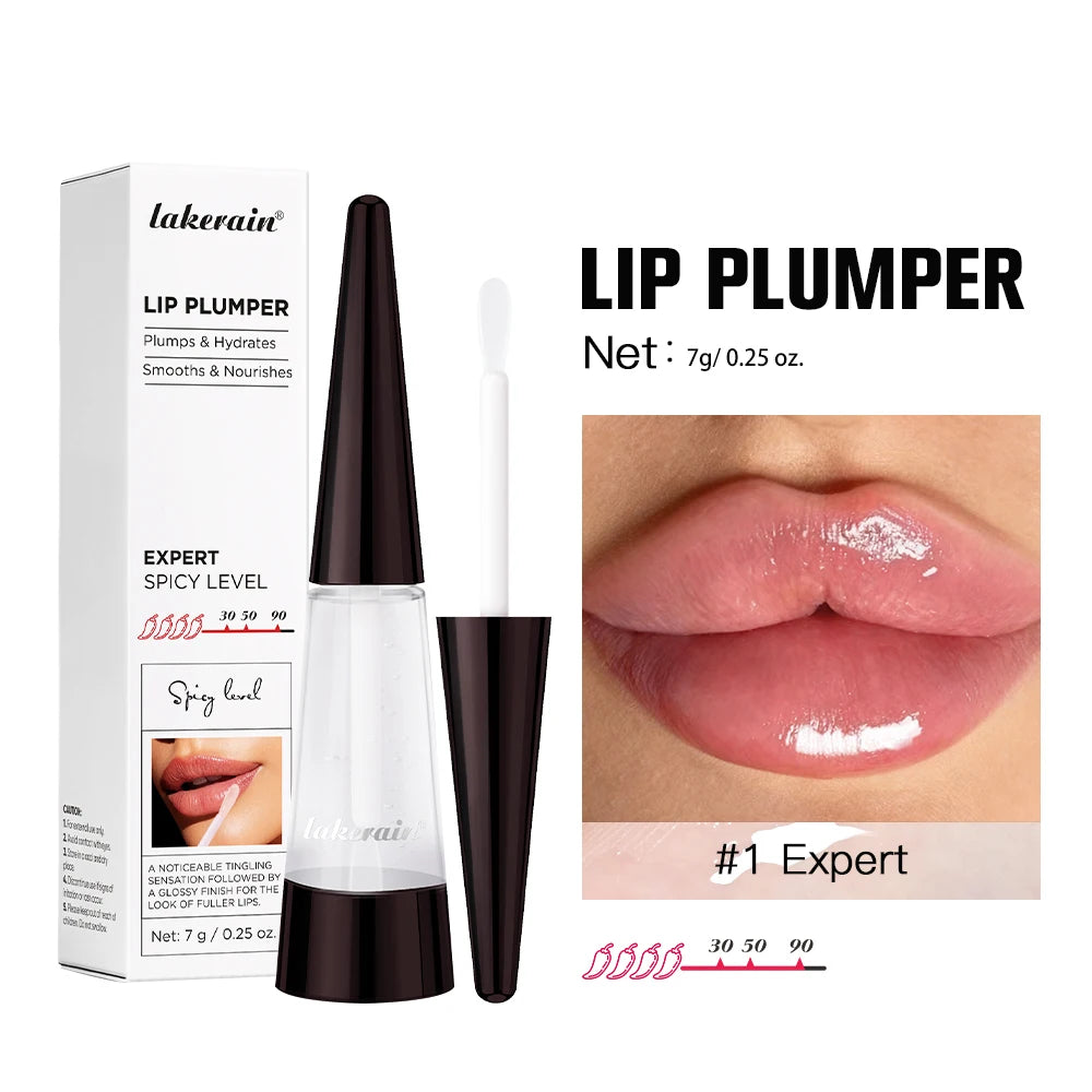 Volumizing Lip Plumper Gloss for Fuller Hydrated Lips