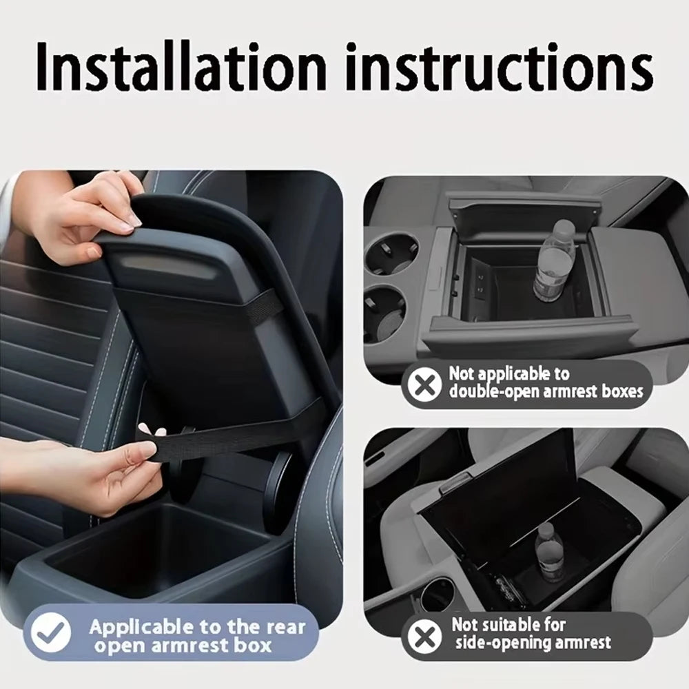 Universal Plush Car Center Console Armrest Pad