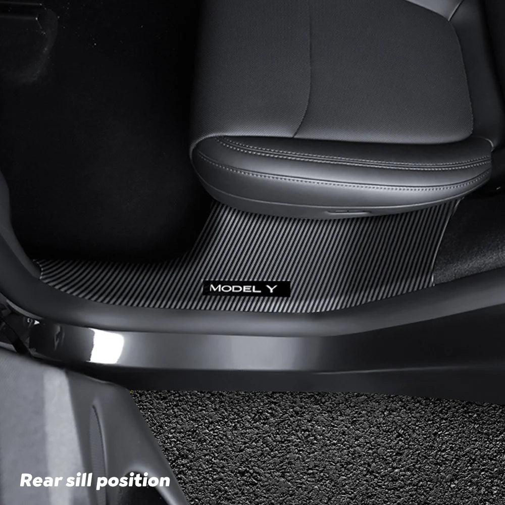 Door Sill Protector Guards for 2025 Model Y Juniper