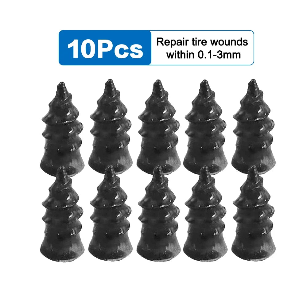 Emergency Tire Puncture Repair Rubber Screws - 19