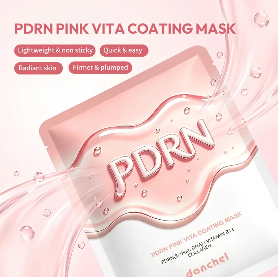 Salmon DNA PDRN Pink Vitamin Hydrating Facial Sheet Mask - 9