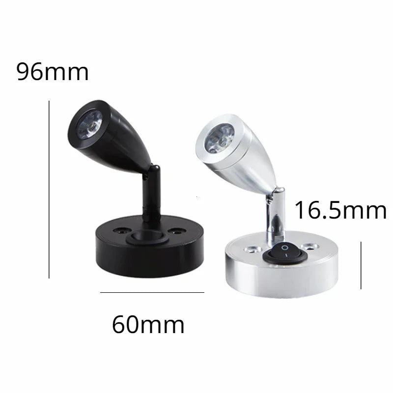12V LED Interior Reading Light for Campervan Boat and RV
