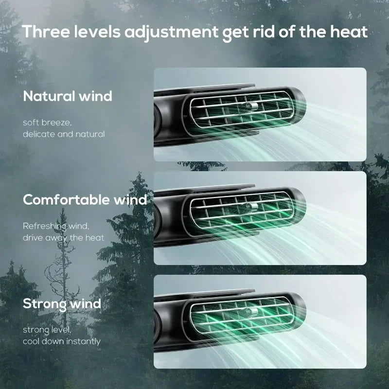 Portable Car Headrest Cooling Fan - 4