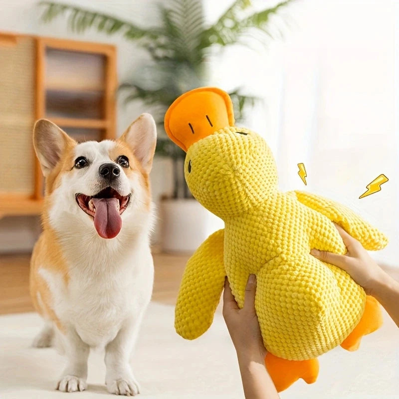 Calming Plush Duck Toy for Dogs - 7