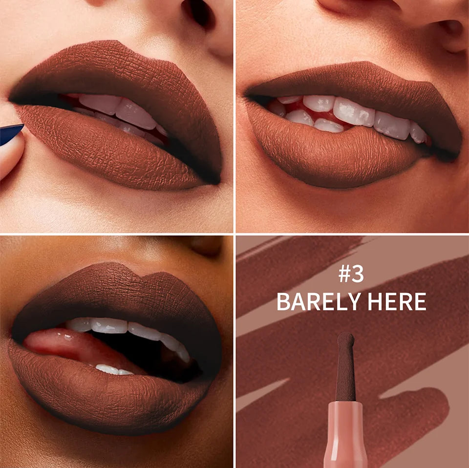 Waterproof Long-Lasting Felt-Tip Lip Liner Stain