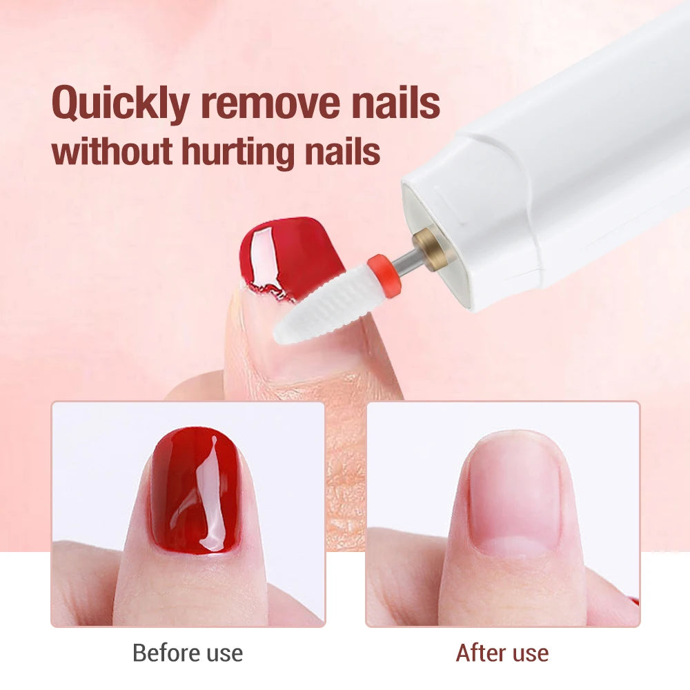 Cordless Electric Nail File and Pedicure Manicure Drill Kit