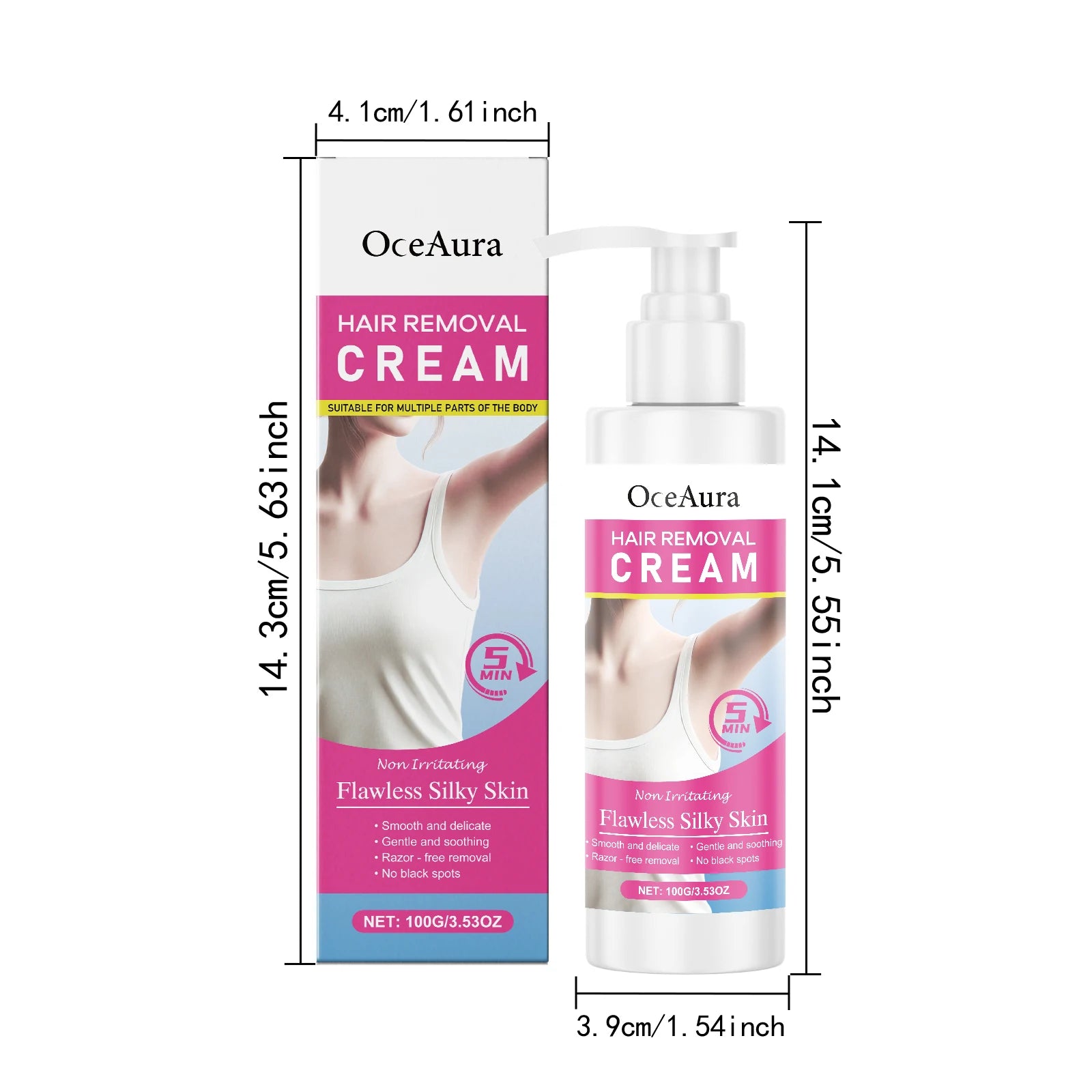 Gentle Hair Removal Cream for Full Body - 6