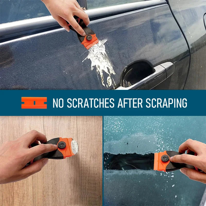 Non-Scratch Adhesive and Sticker Removal Scraper Tool - 3