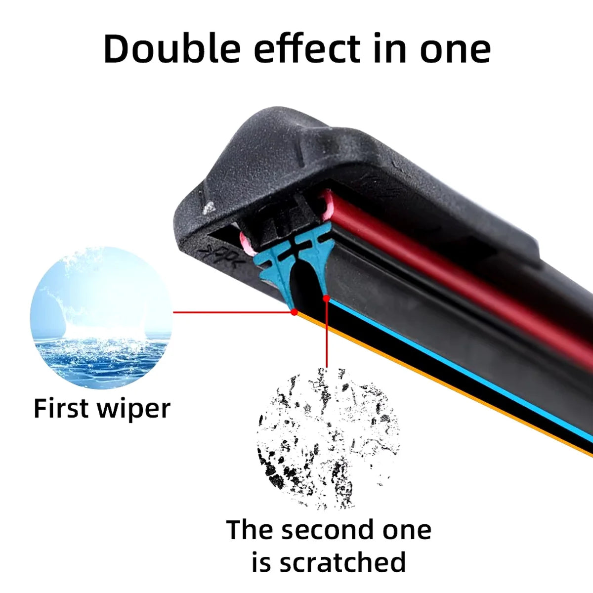 All-Weather Performance Car Windshield Wiper Blade - 3