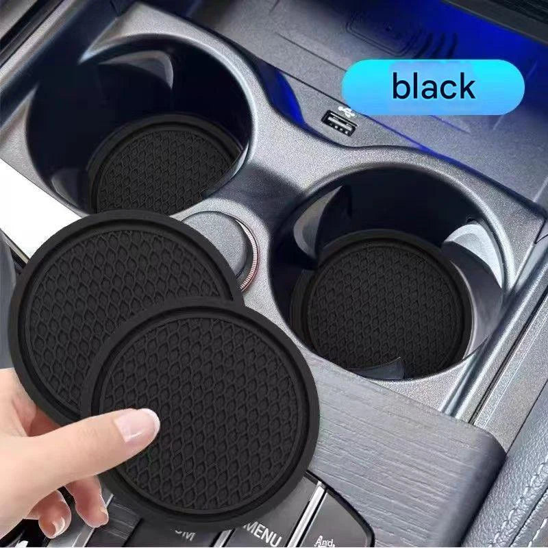 Universal Anti-Slip Silicone Car Cup Holder Coaster Mat - 3