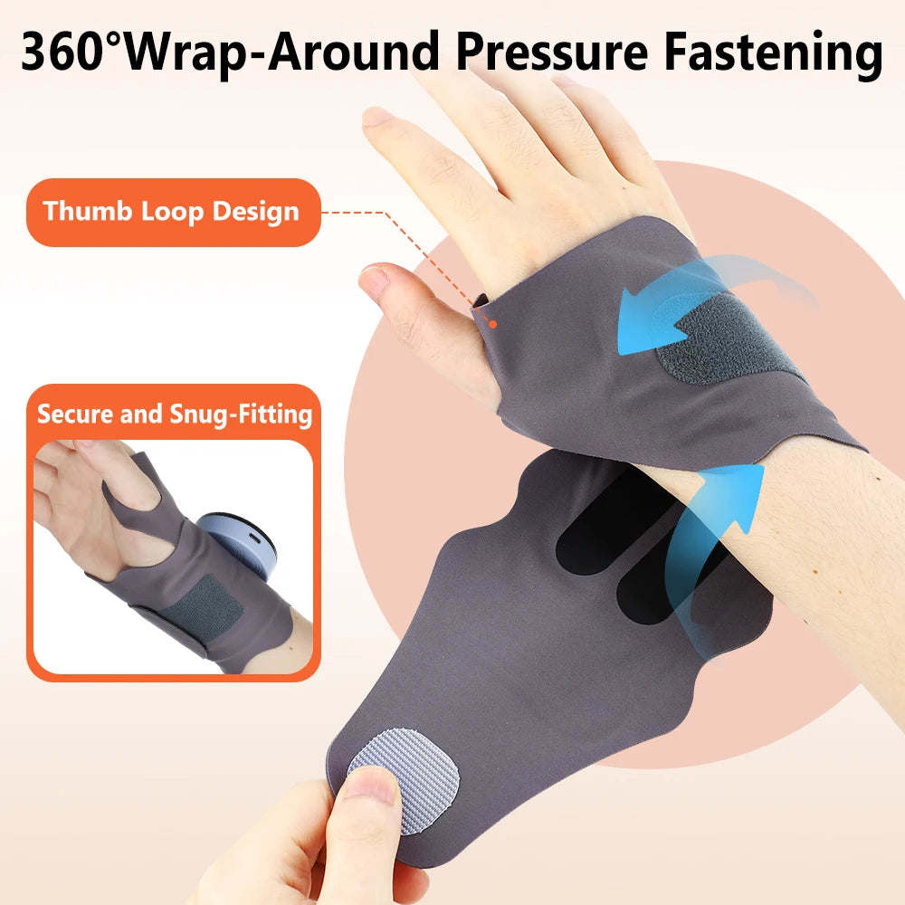 Electric Microcurrent Wrist Massager for Pain Relief - 5