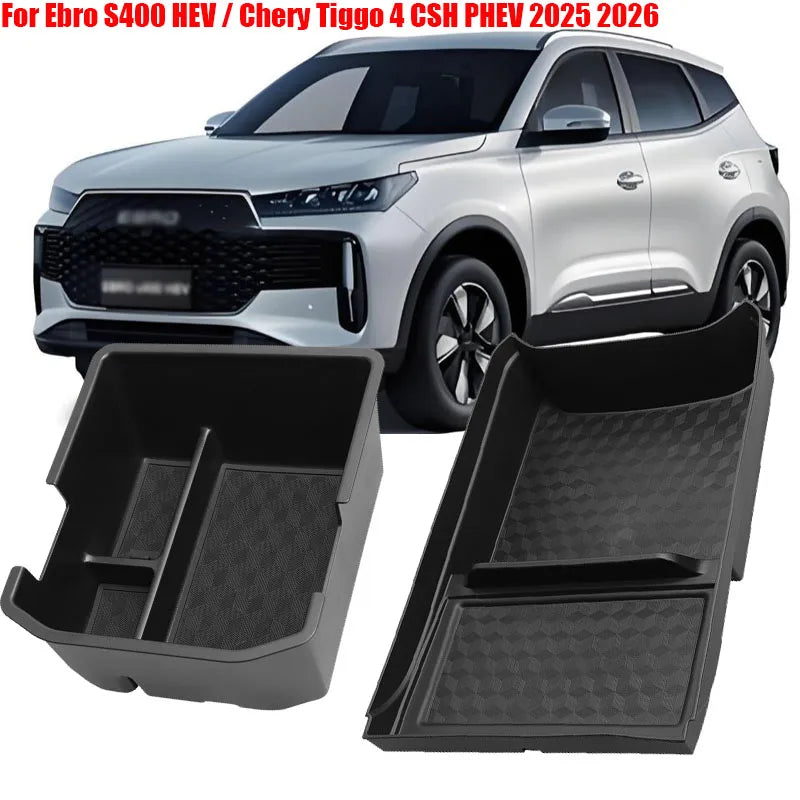 Center Console Lower Storage Tray for Ebro S400 and Chery Tiggo 4 - 5
