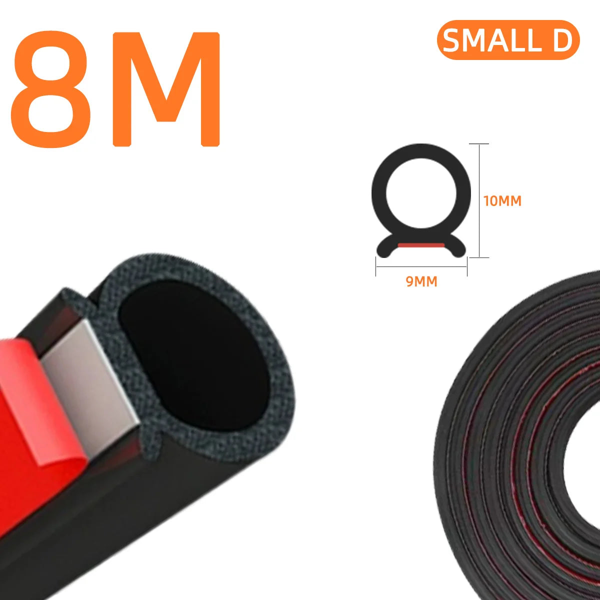 Universal Self-Adhesive Automotive Door Sealing Strip