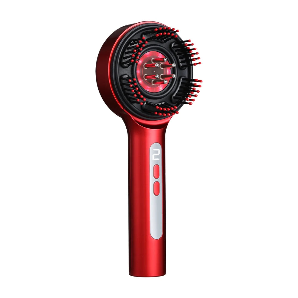 Electric Scalp Massager and Essential Oil Applicator Comb