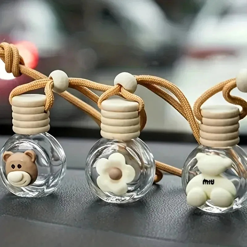 Decorative Hanging Car Perfume Diffuser Bottle - 4