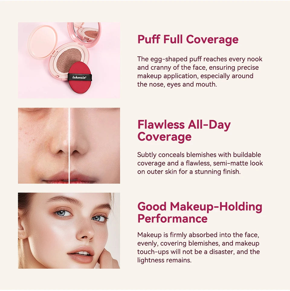 Long-Lasting Cushion Foundation with SPF and Matte Finish - 8