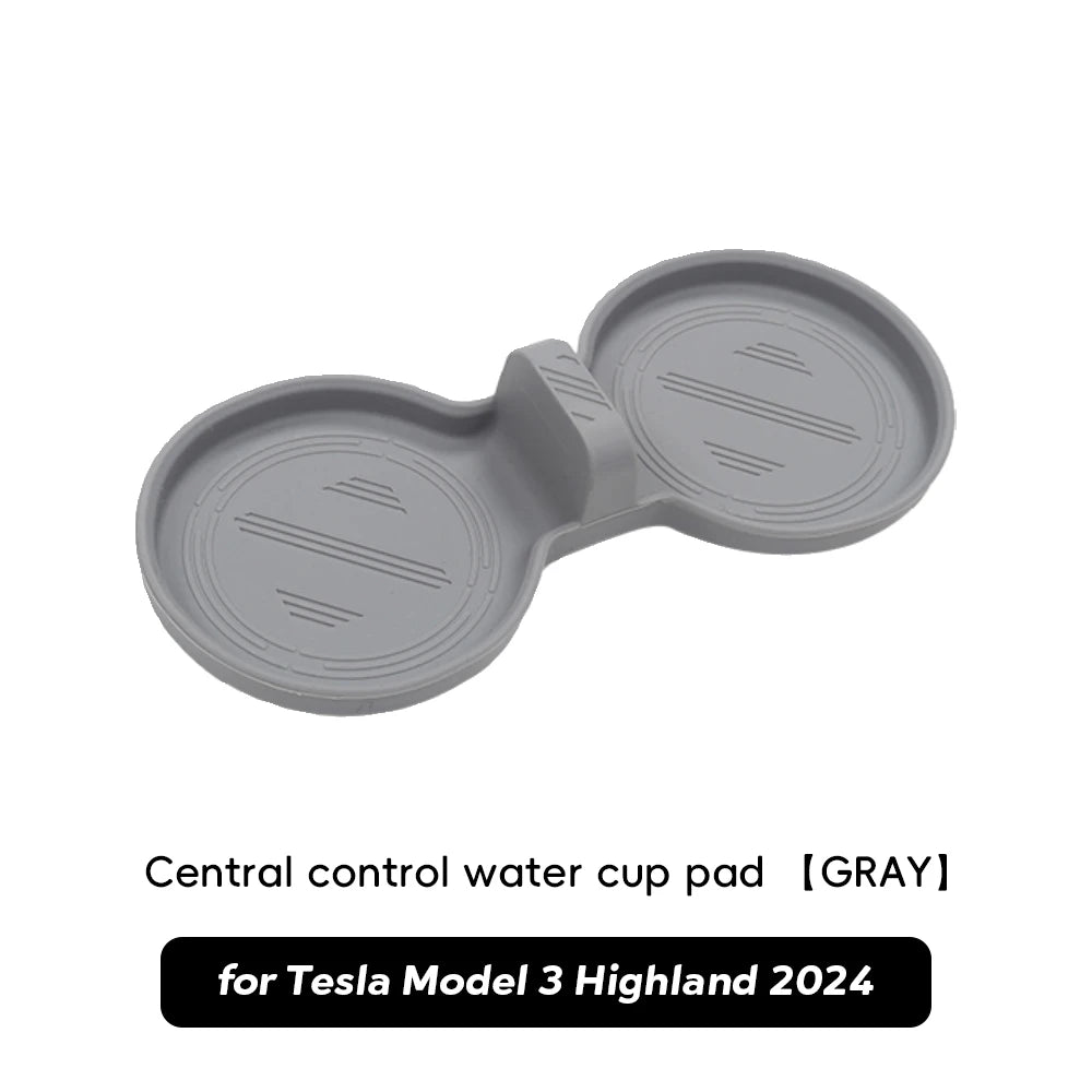 Anti-Slip Cup Holder Coasters for Tesla Model 3 Highland and Model Y - 10