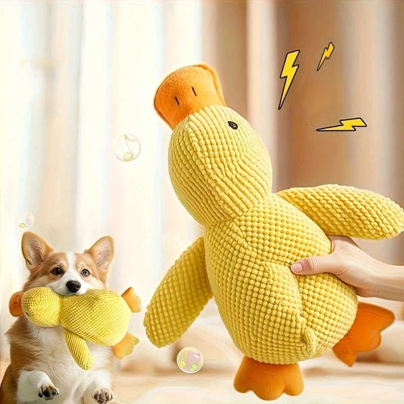 Calming Plush Duck Toy for Dogs - 11